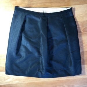 Marella black jacquard skirt